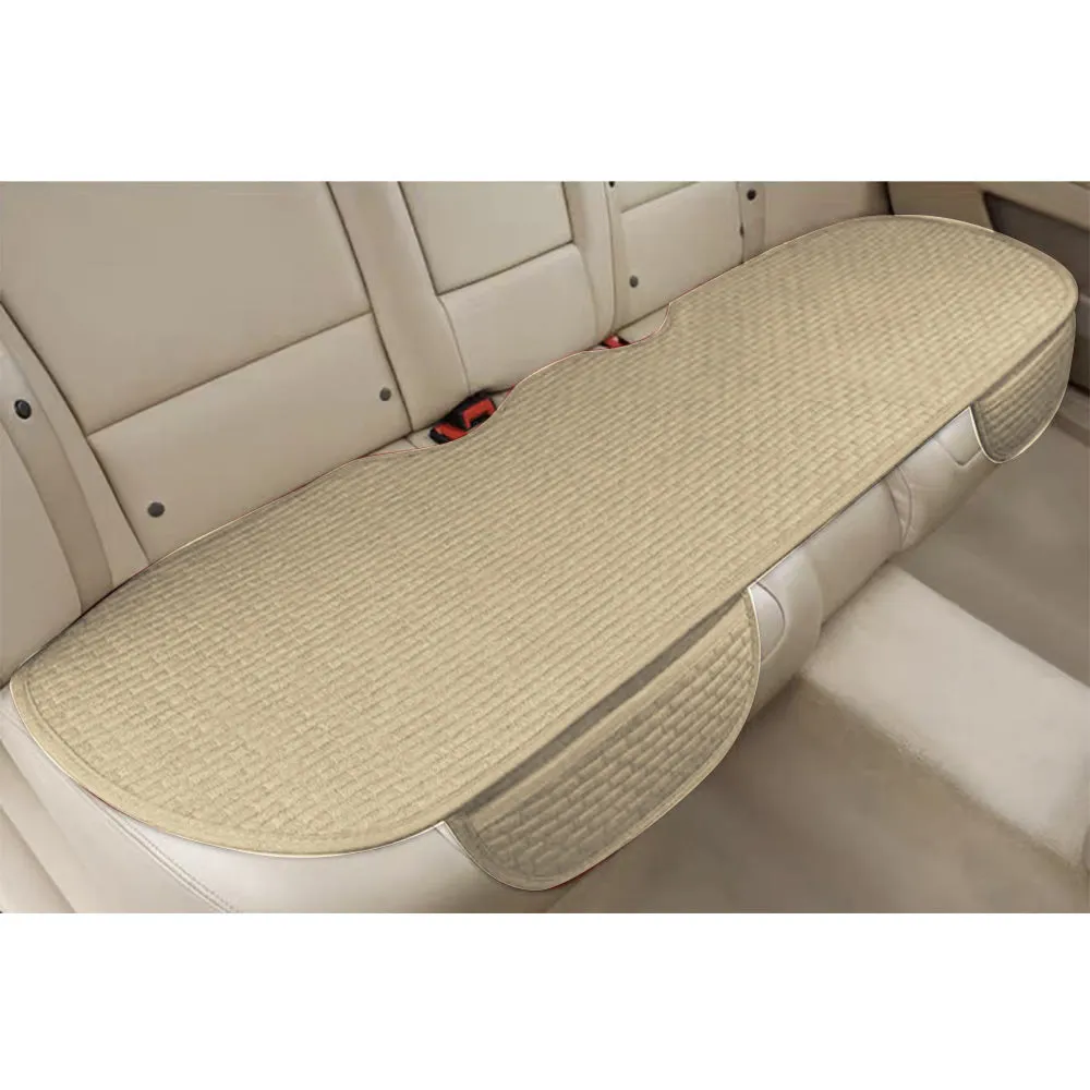 Linen Car Seat Cushion Pad (1 Pc)