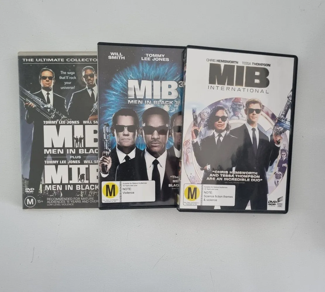 Men in Black Quadrilogy Collection (4 Disc Set) (DVD)