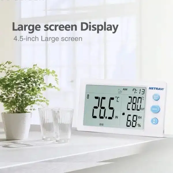 Metravi HT-12 Temperature and Humidity Meter with External Probe