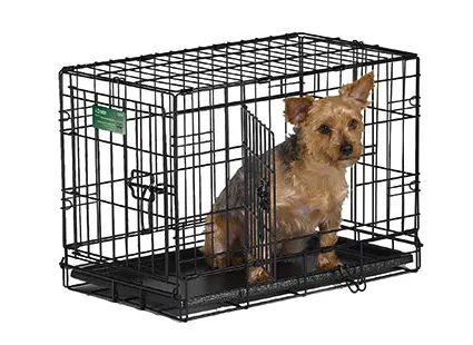 MidWest Contour Folding 2-Door Pet Crate