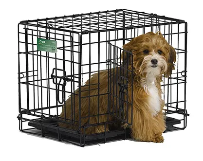 MidWest Contour Folding 2-Door Pet Crate
