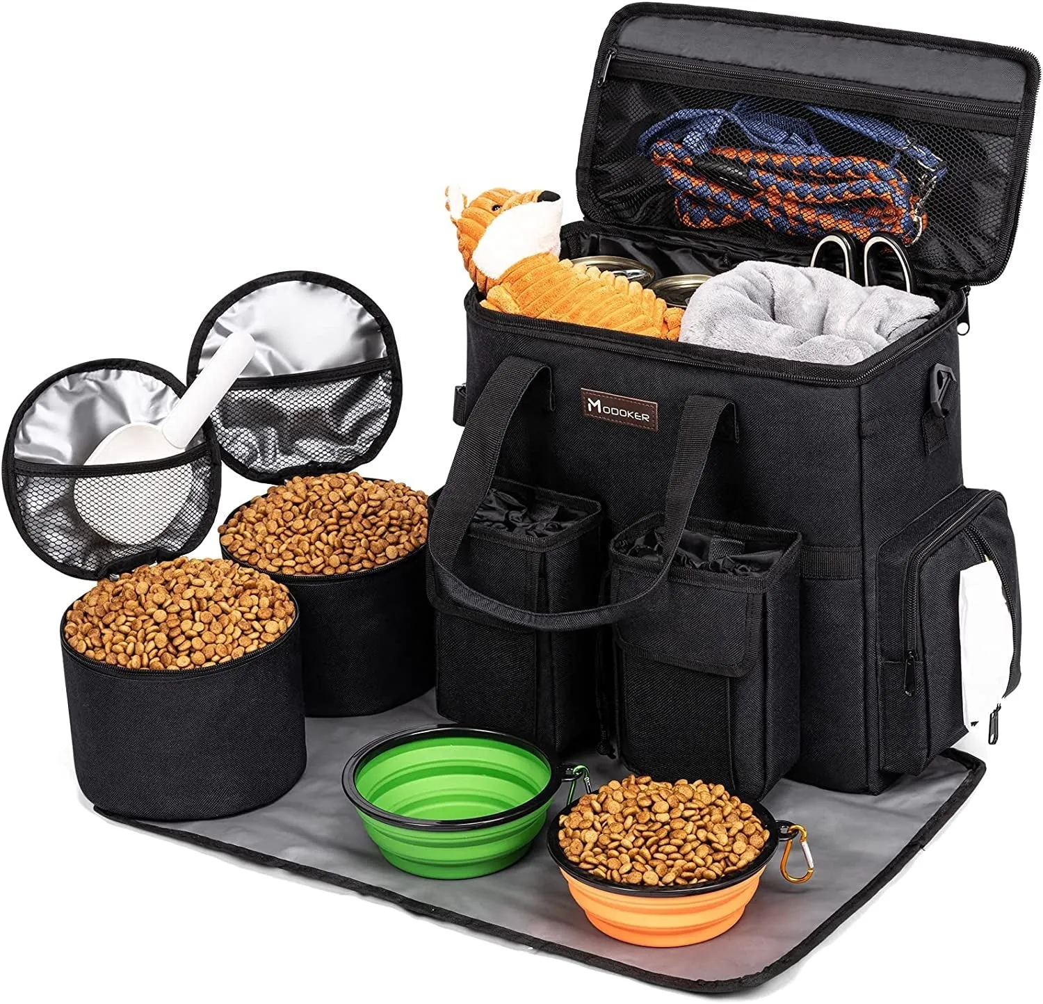 Modoker Weekend Pet Travel Set – Airline Approved Dog Travel Bag Kit