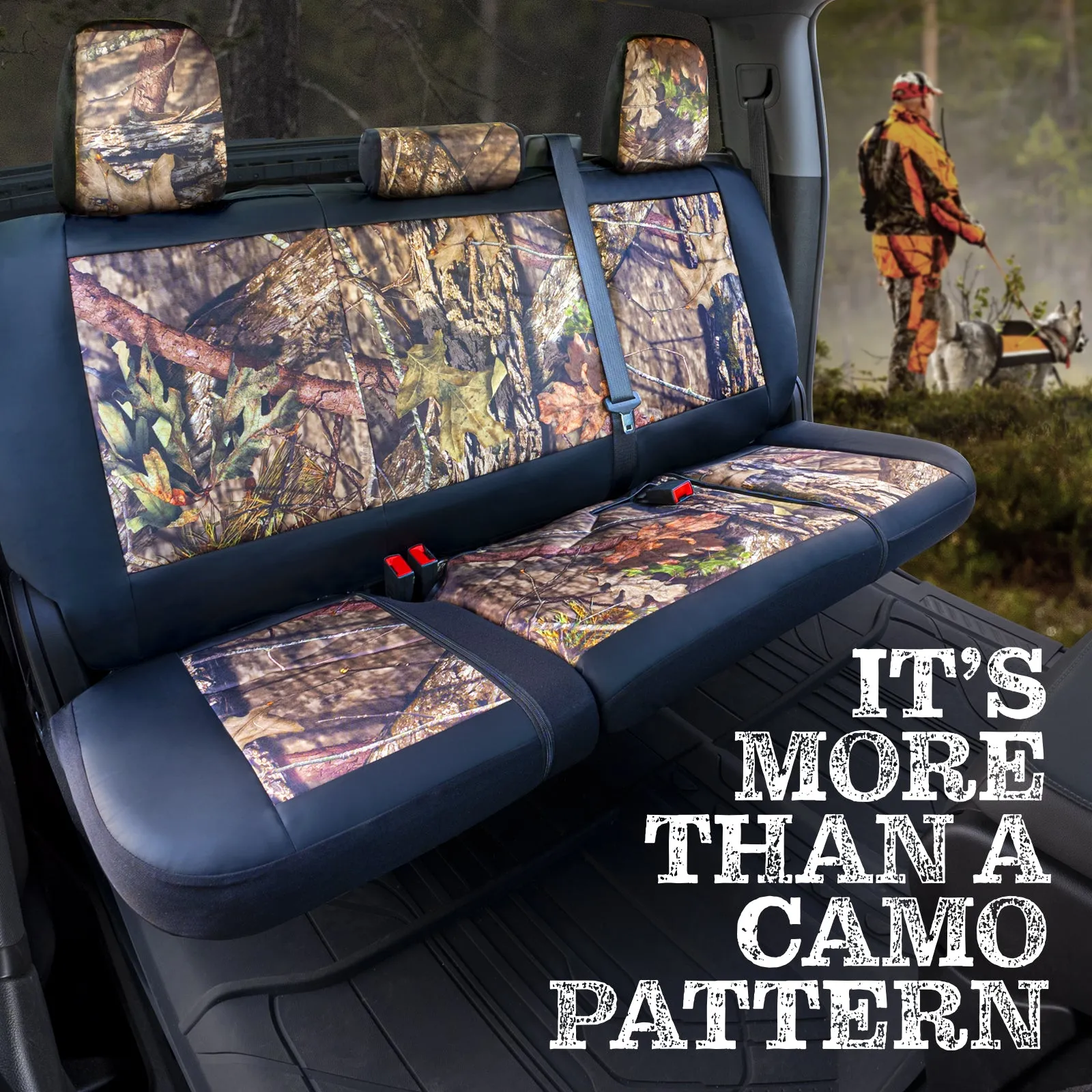 Mossy Oak Truck Bench Seat Cover for Trucks