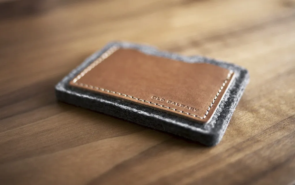 Old Calgary Alpha Card Wallet - Anthracite
