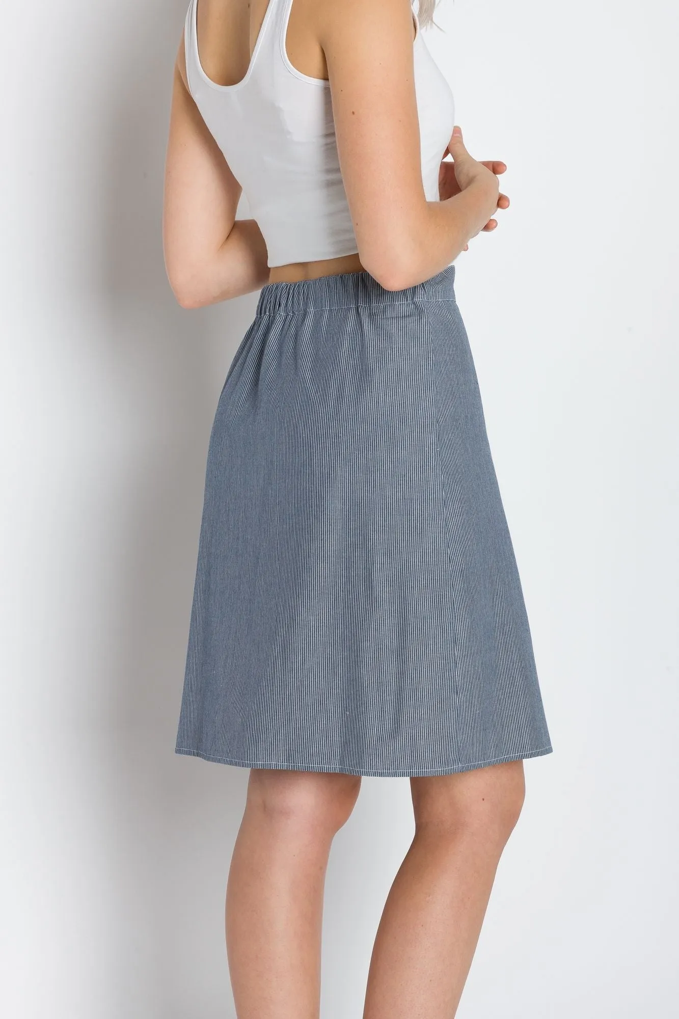 Patricia | Women's Knee Length Wrap Skirt