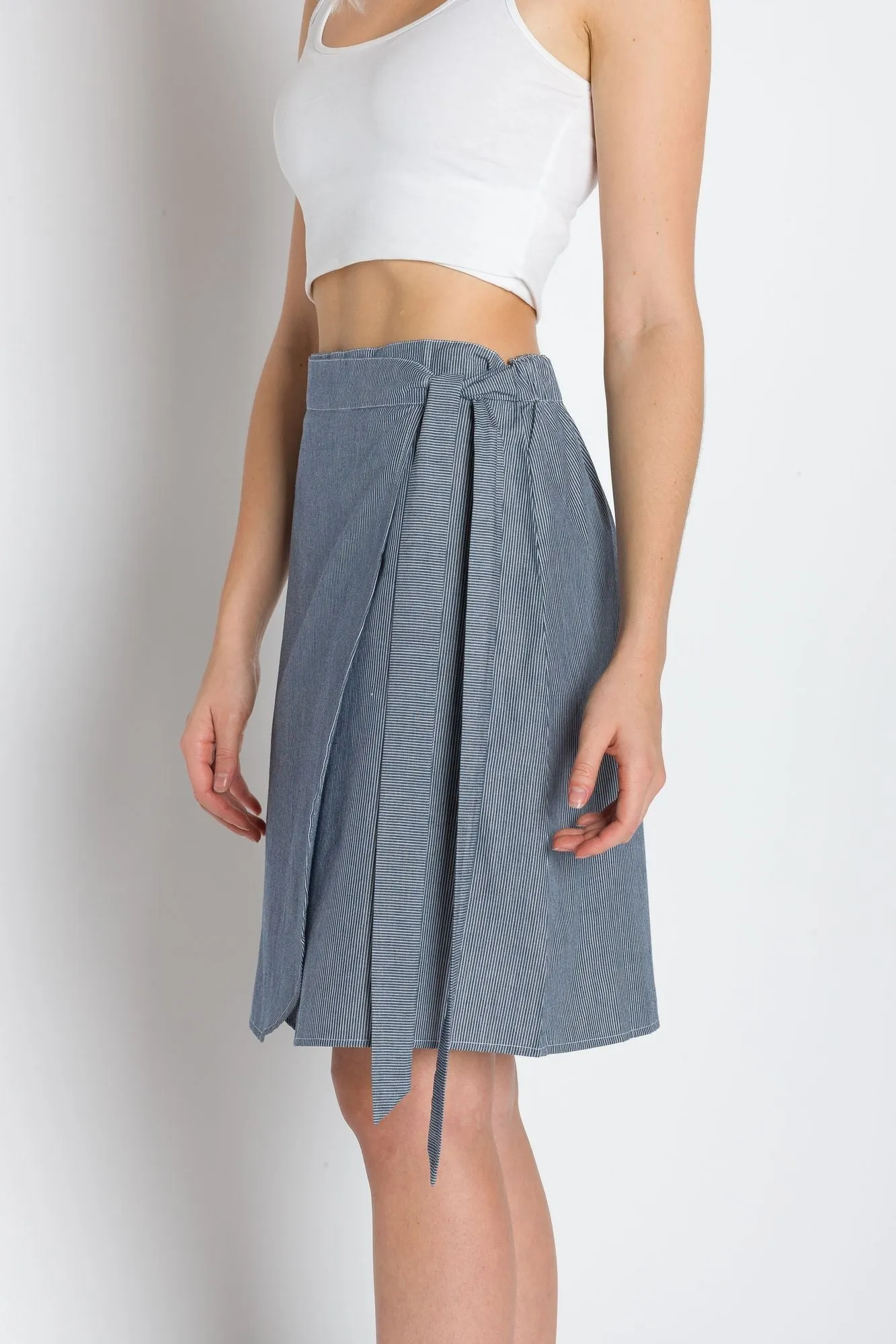 Patricia | Women's Knee Length Wrap Skirt