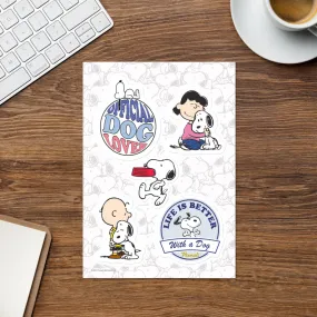 Peanuts Official Dog Lover Sticker Sheet