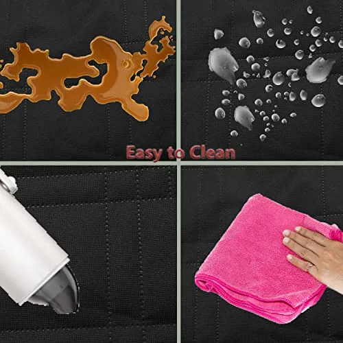 Pet Cargo Liner Cover for Ford Mustang Mach-E 2021, Trunk Mat for Dogs, Scratchproof Nonslip Backing with Bumper Flap Protection