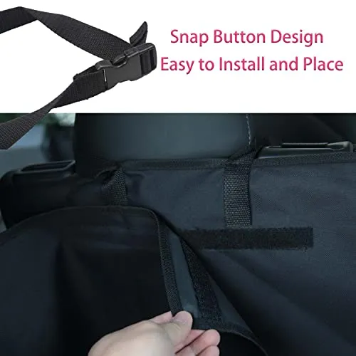 Pet Cargo Liner Cover for Ford Mustang Mach-E 2021, Trunk Mat for Dogs, Scratchproof Nonslip Backing with Bumper Flap Protection