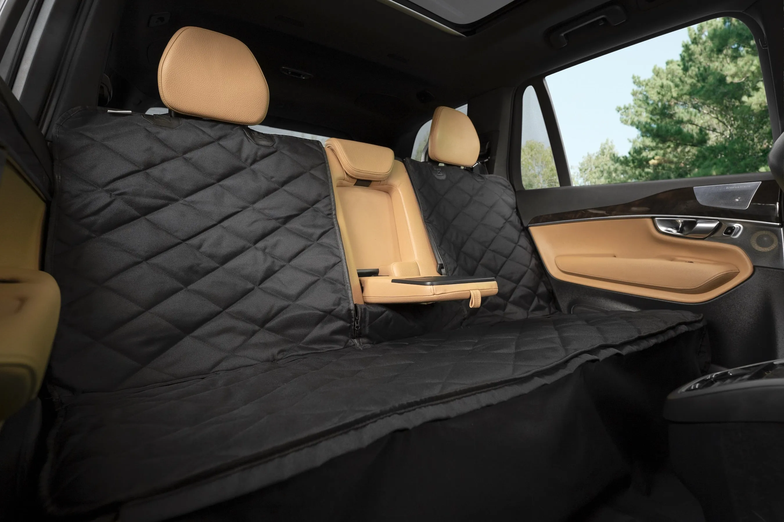 Plush Paws Premium Convertible Rear Pet Seat Cover