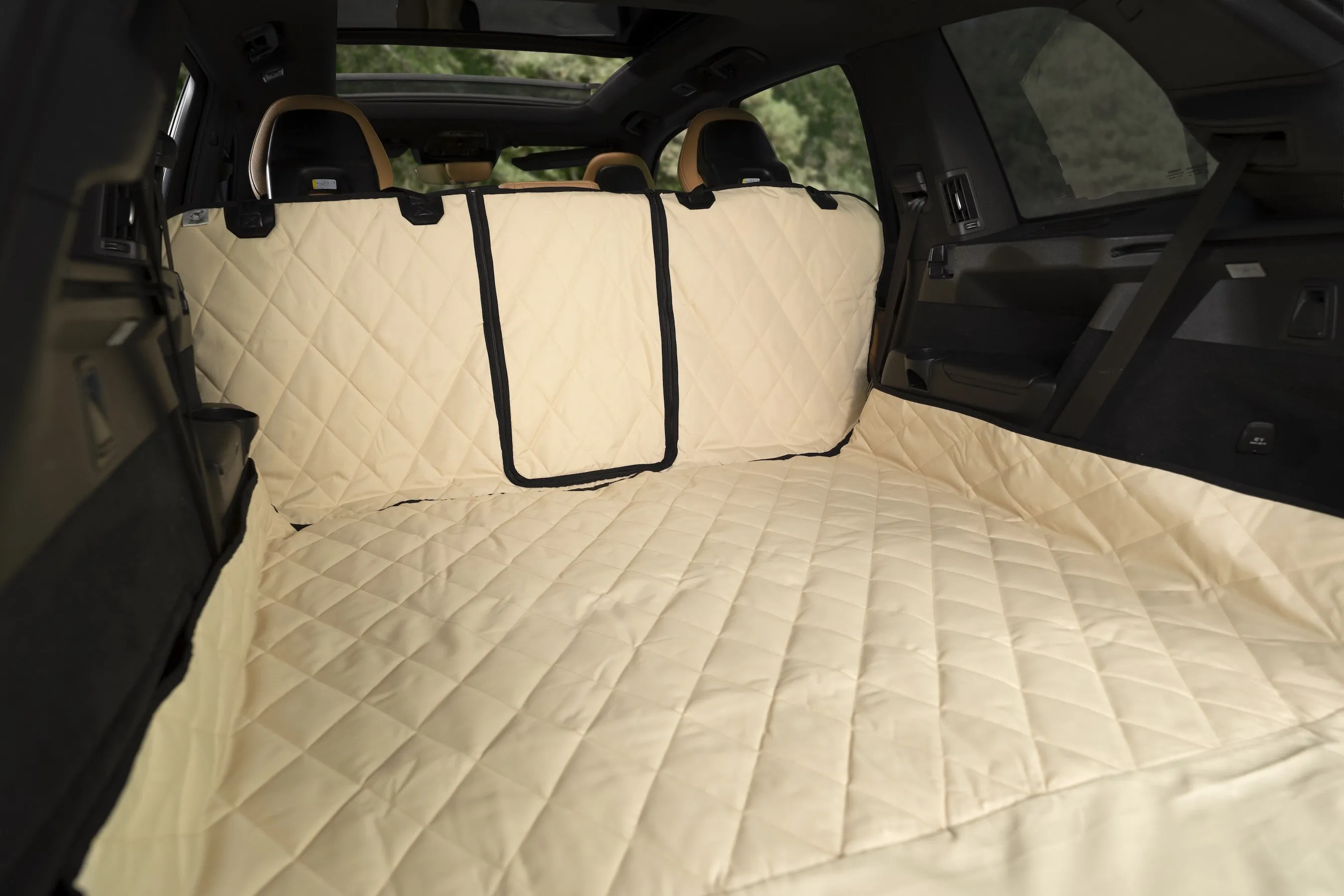 Plush Paws Products Waterproof Cargo Liner with Bumper and Side Panels