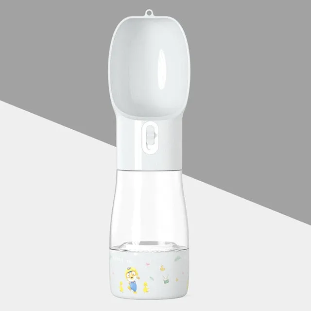 Portable Pet Dog Water Bottle For Dogs Multifunction