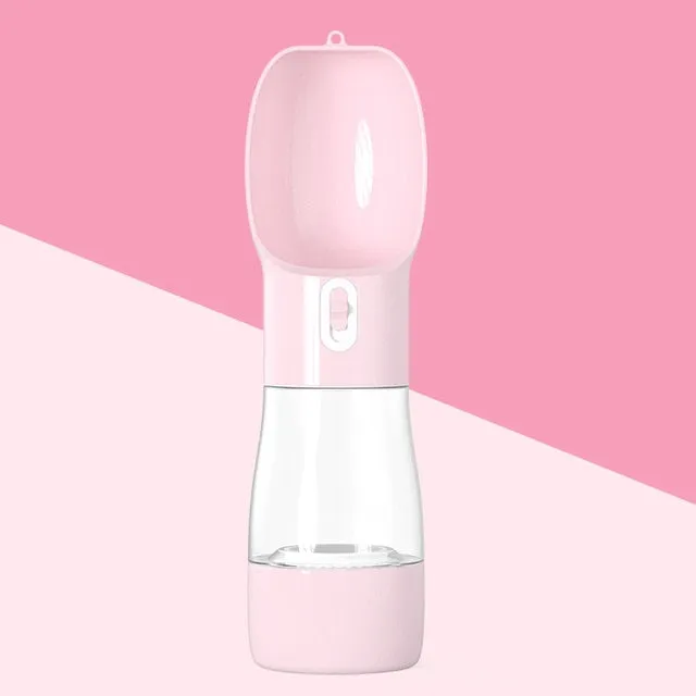 Portable Pet Dog Water Bottle For Dogs Multifunction