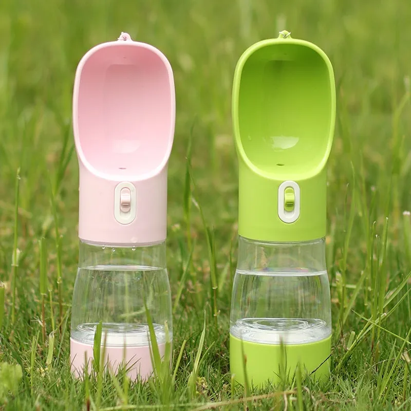 Portable Pet Dog Water Bottle For Dogs Multifunction