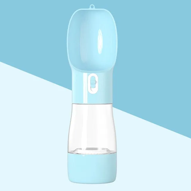 Portable Pet Dog Water Bottle For Dogs Multifunction
