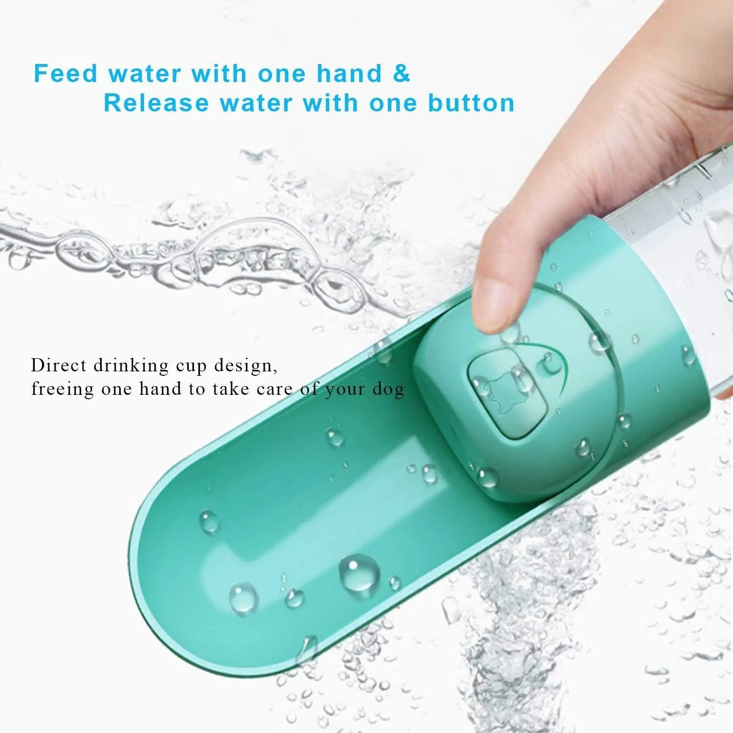 Portable Pet Water Bottle Dispenser