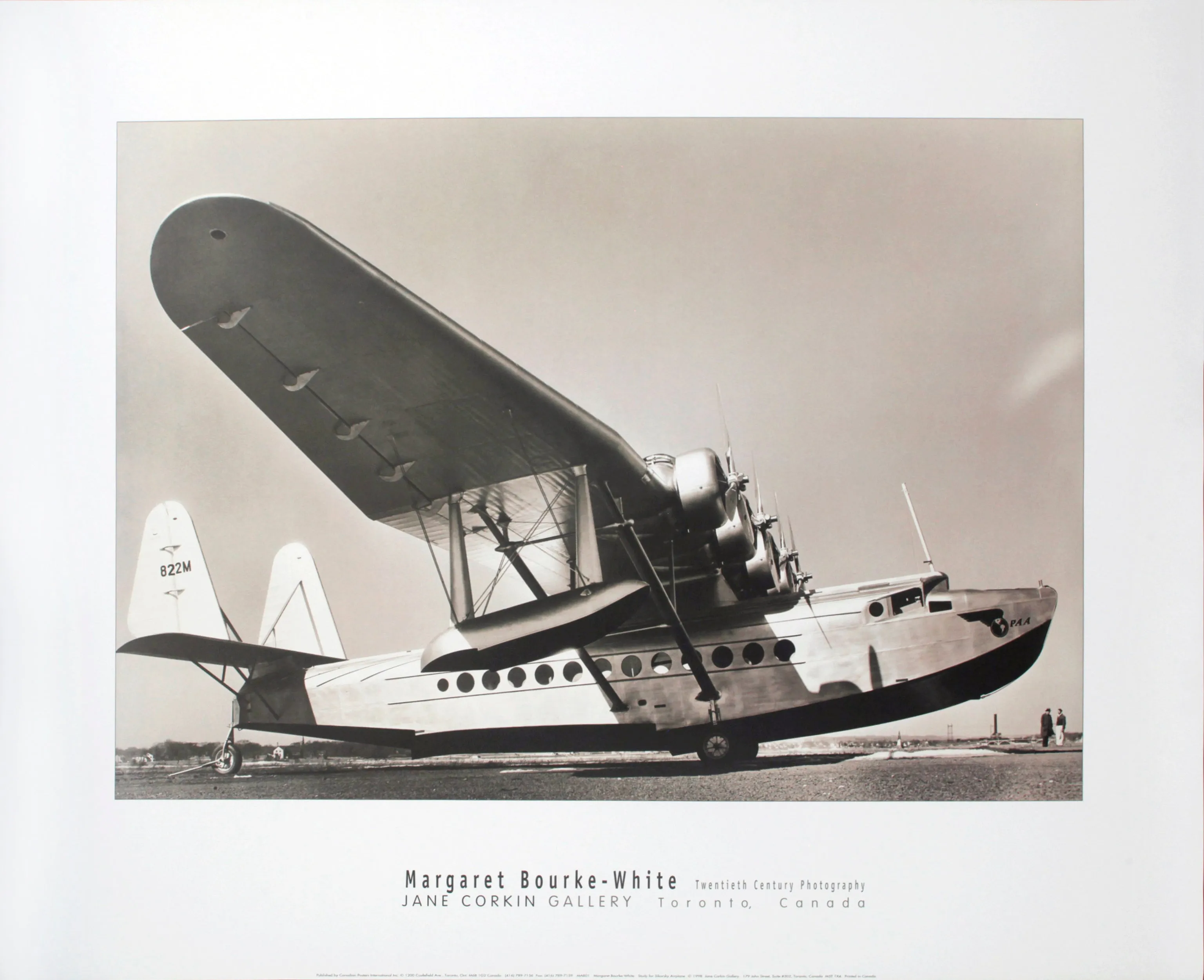 "Study for Sikorsky Airplane" by Margaret Burke-White