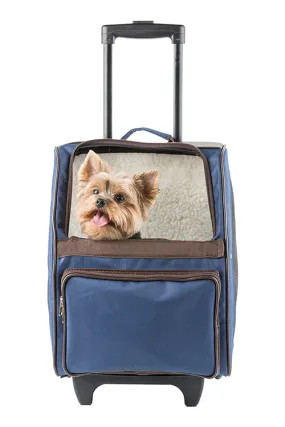 RIO Classic - Navy Rolling Carrier On Wheels