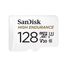 SanDisk 128GB High Endurance microSDXC (V30, UHS-I/U3, CL10,4K, 100MB/s) SDSQQNR-128G-GN6IA 772-4173