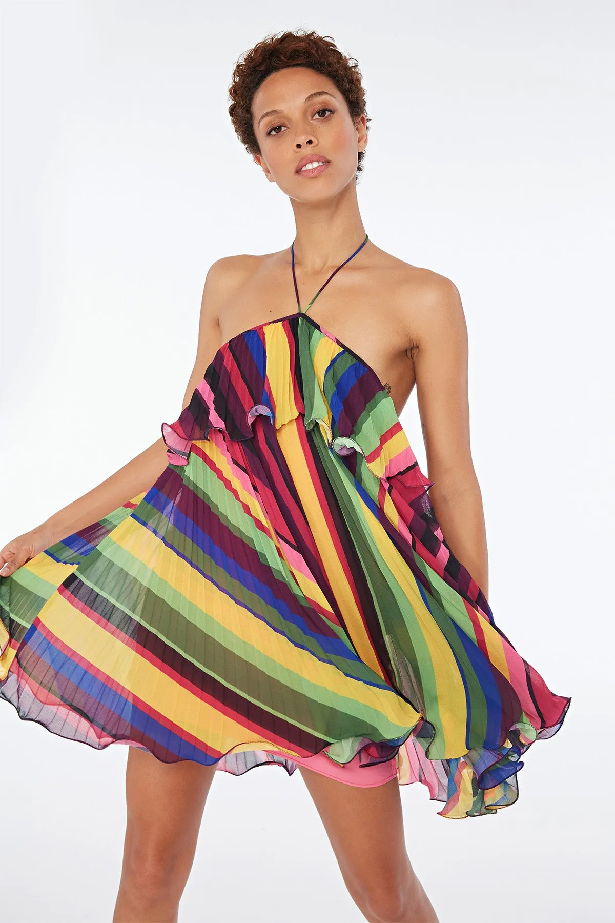Sevyn Mini Halter Dress
