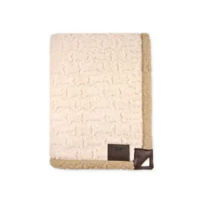 Tall Tails Sherpa Blanket Cream