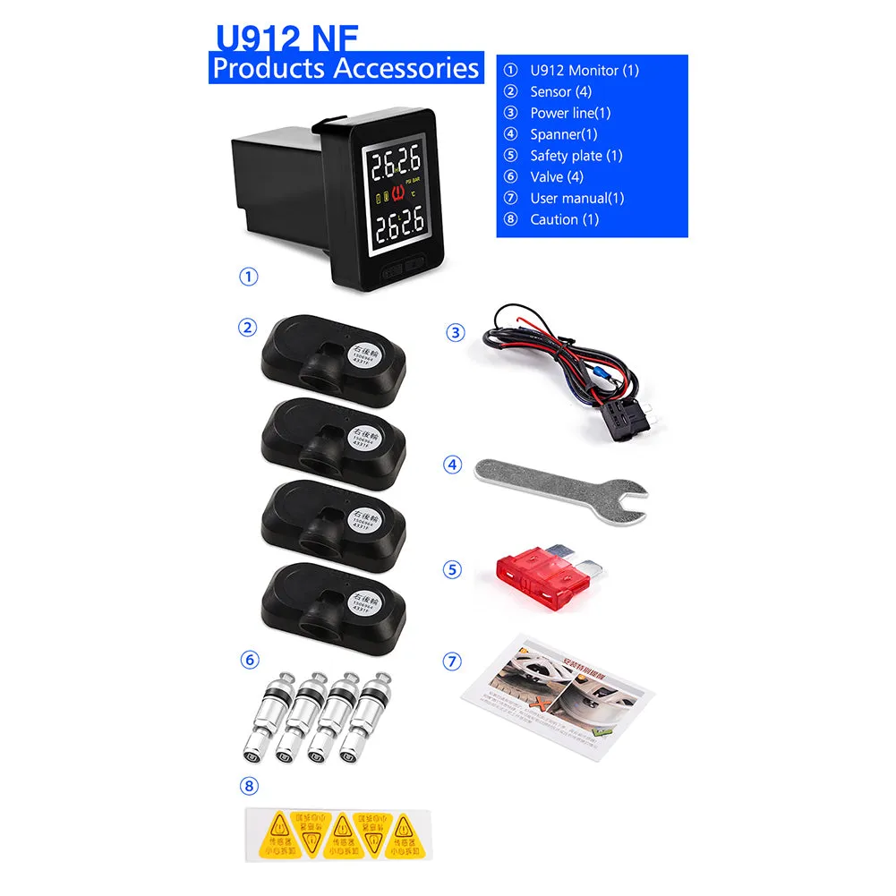 Toyota Tire Pressure Monitoring System - For Toyota CAREUD U912,