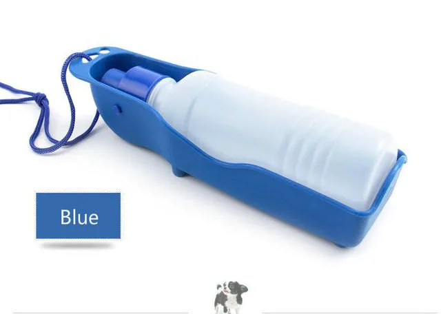 Travel Dispenser Plastic Portable Pet Puppy Drinking Water Feeder