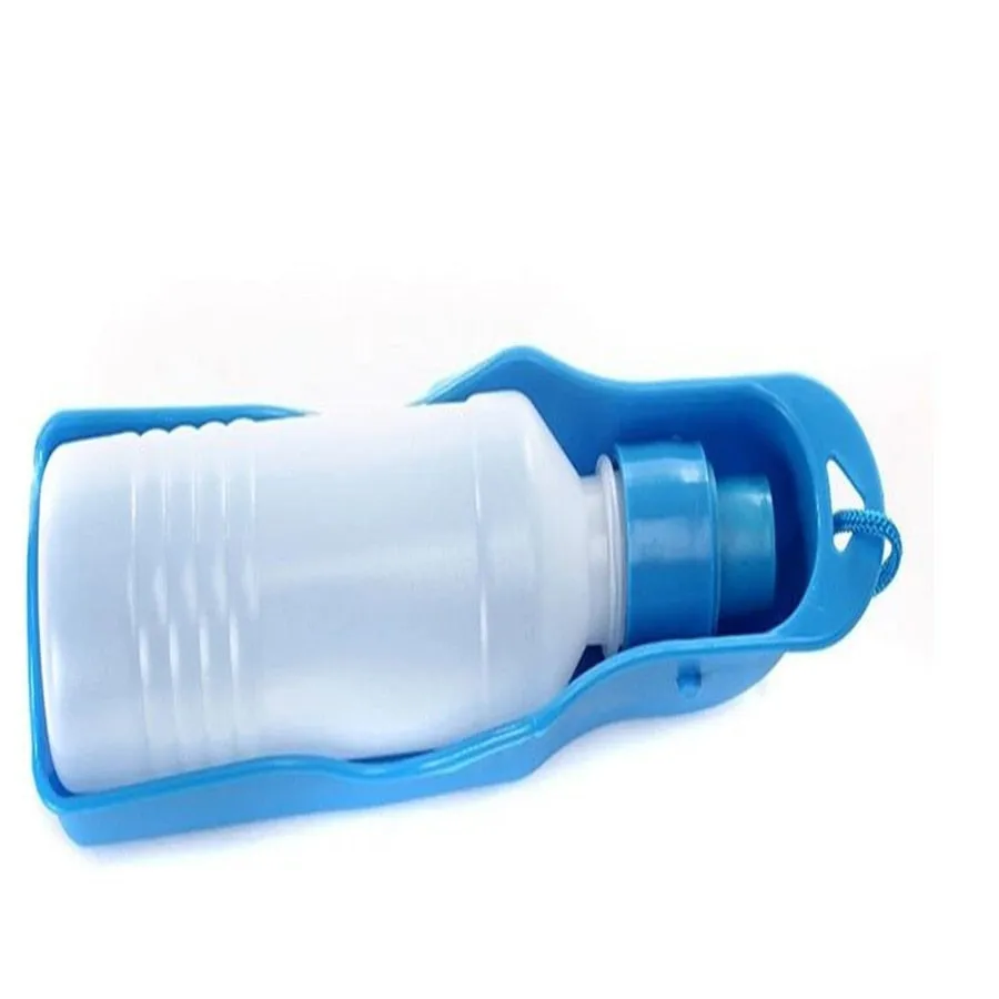 Travel Dispenser Plastic Portable Pet Puppy Drinking Water Feeder