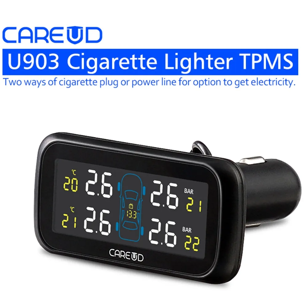 U903Z-WF External Wireless TPMS Car Tire Pressure Monitoring