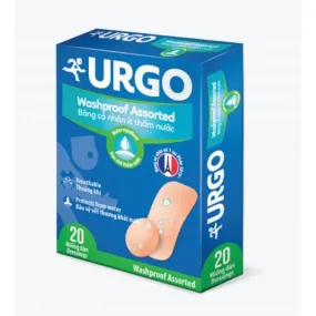 Urgo Washproof Assorted 1x20pcs