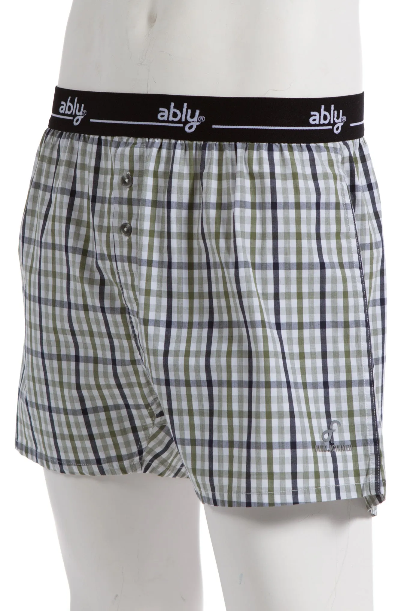 Vacation | Men's Woven Plaid Boxer Shorts