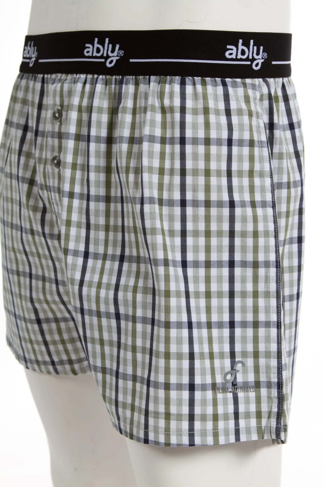 Vacation | Men's Woven Plaid Boxer Shorts