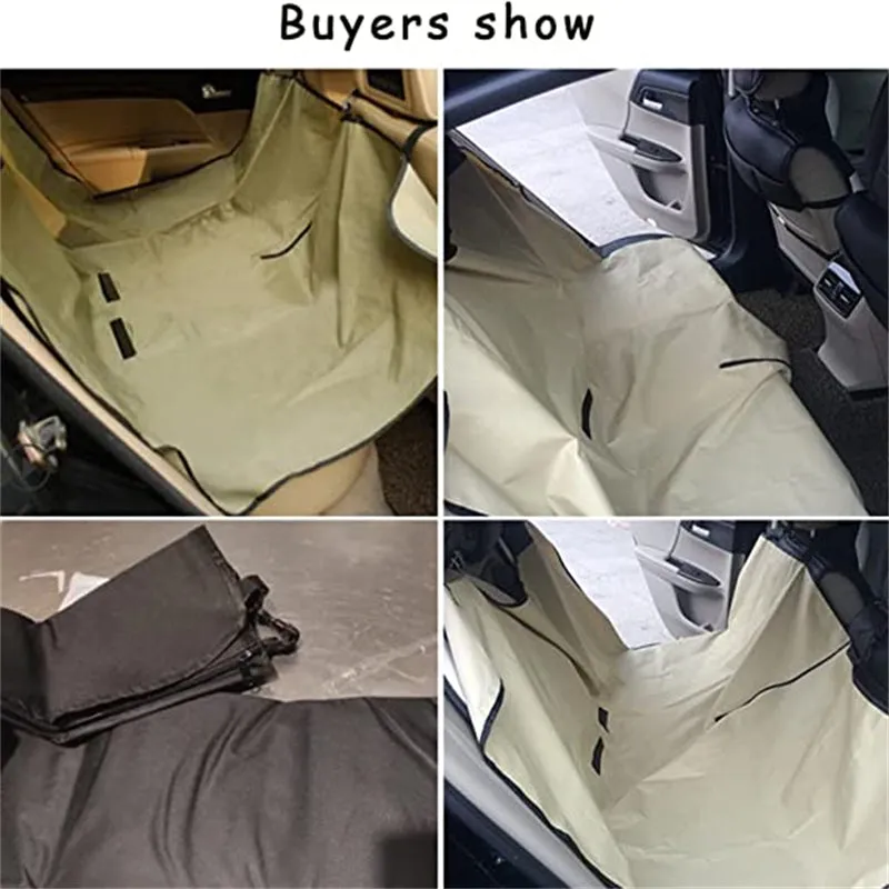 Washable Car Pet Seat Cover Waterproof Rear Seat Protector Mat