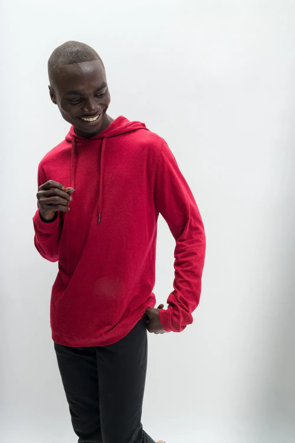Waverunner | Men's Anti-Stain Linen Cotton Blend Lightweight Hoodie