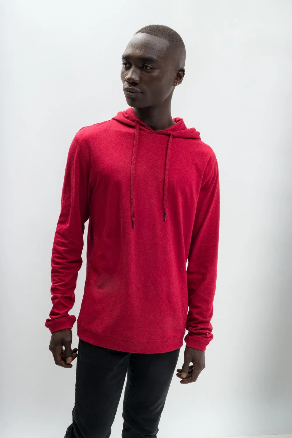 Waverunner | Men's Anti-Stain Linen Cotton Blend Lightweight Hoodie