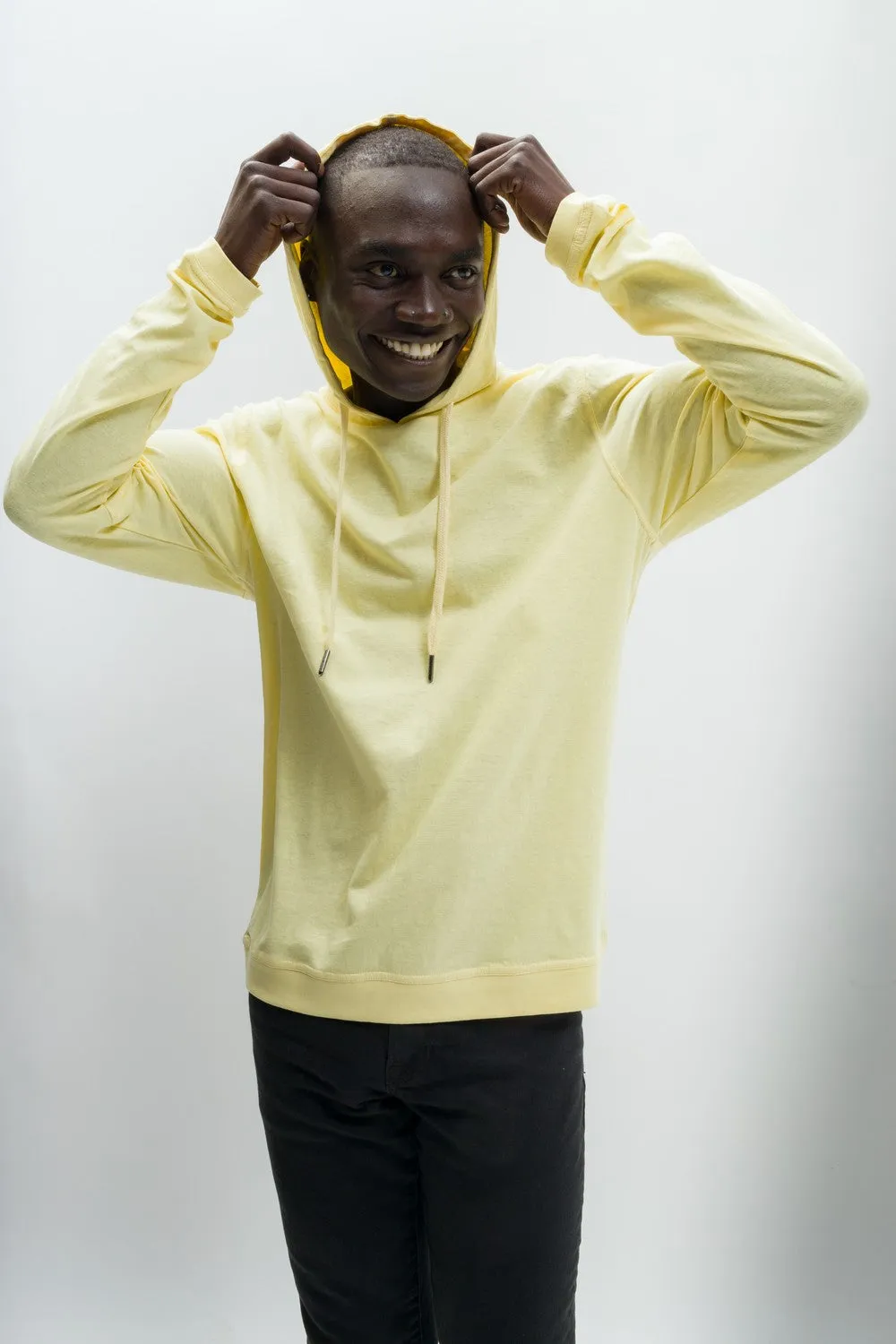 Waverunner | Men's Anti-Stain Linen Cotton Blend Lightweight Hoodie