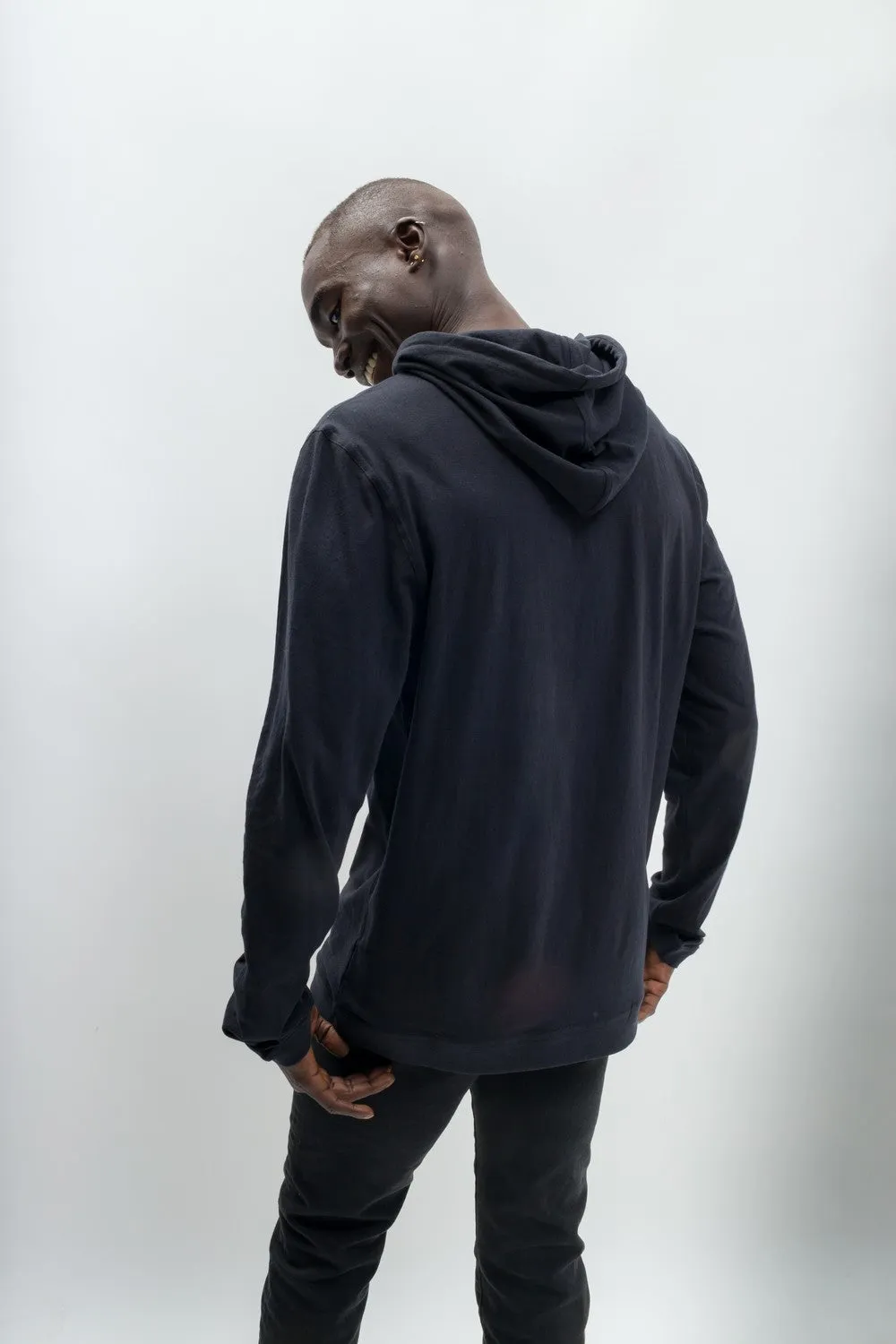 Waverunner | Men's Anti-Stain Linen Cotton Blend Lightweight Hoodie