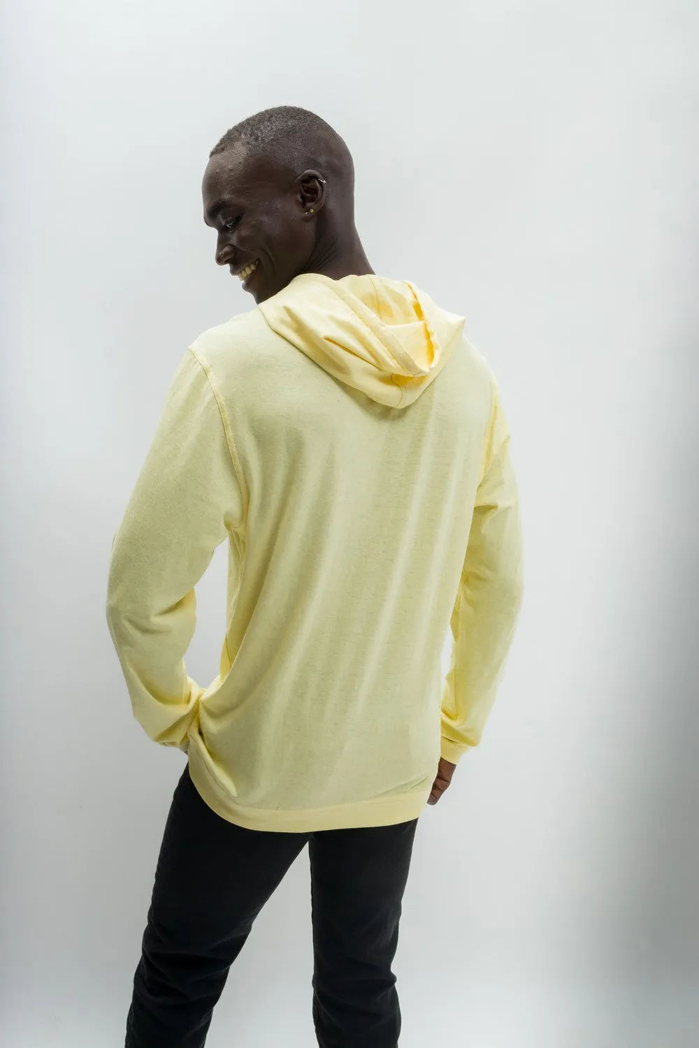 Waverunner | Men's Anti-Stain Linen Cotton Blend Lightweight Hoodie