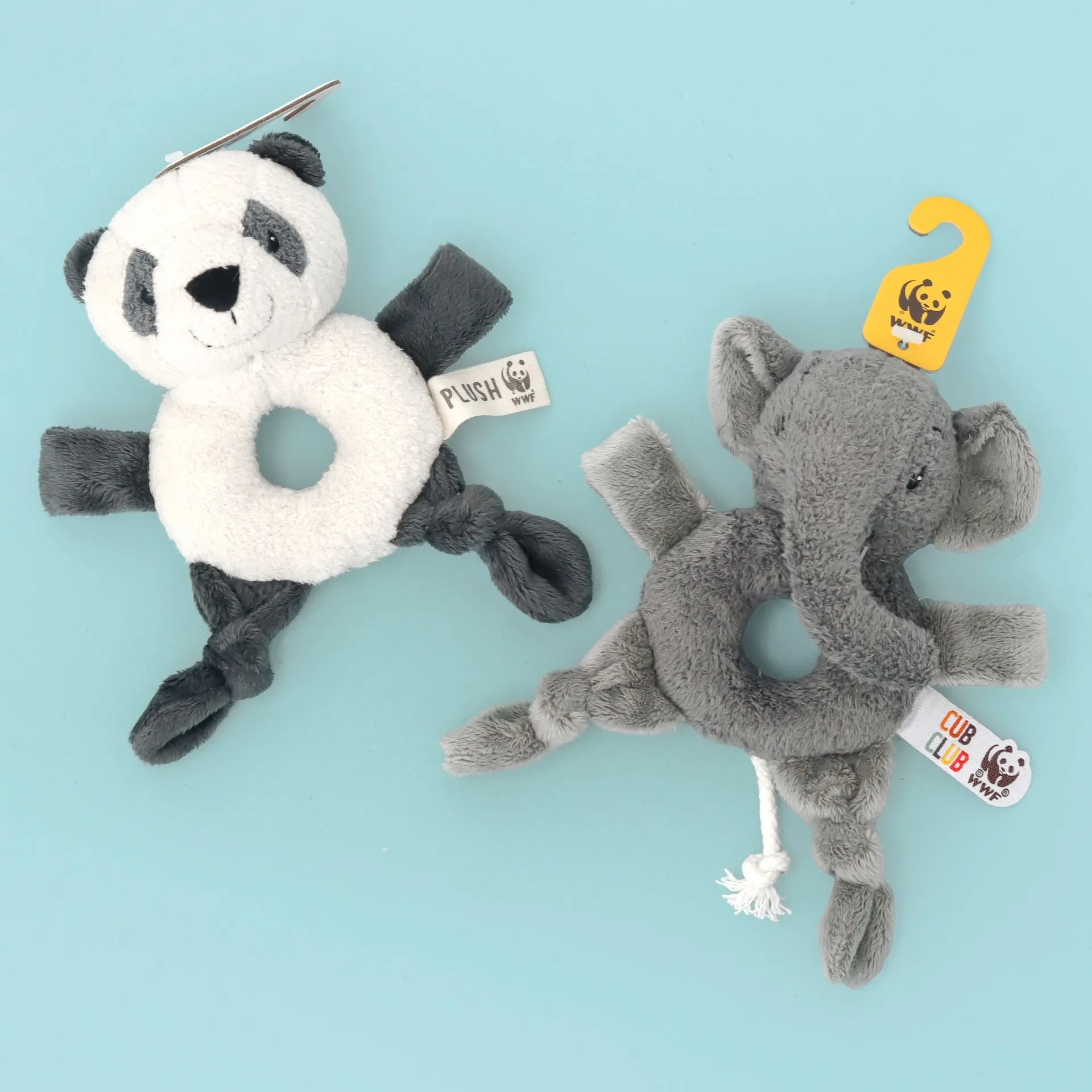 WWF Plush Ebu Elephant Grabber