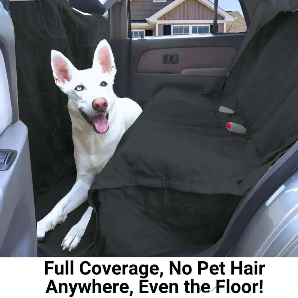 XX-Large Pet Seat Cover For Truck, Van or Large SUV 62"W Black