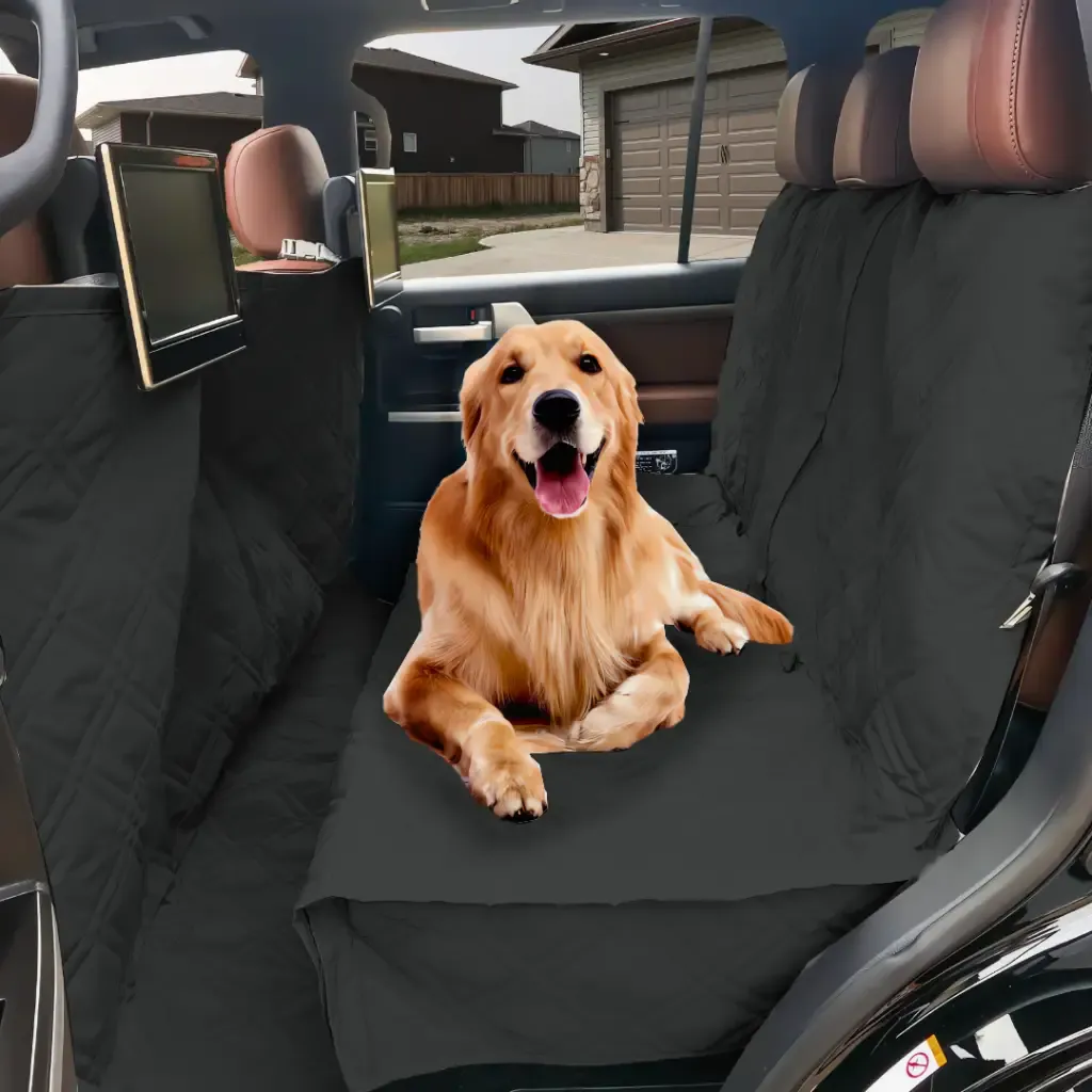 XX-Large Pet Seat Cover For Truck, Van or Large SUV 62"W Black