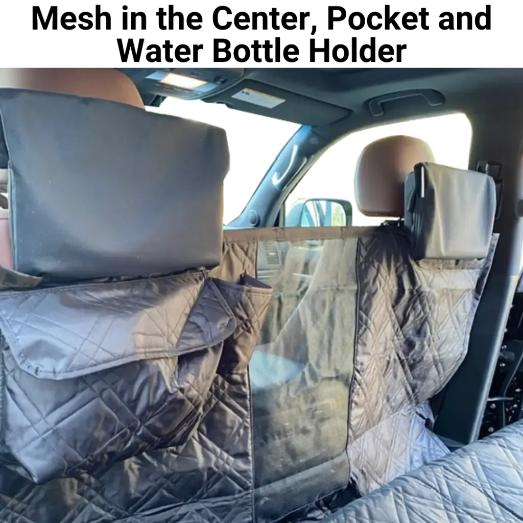 XX-Large Pet Seat Cover For Truck, Van or Large SUV 62"W Black