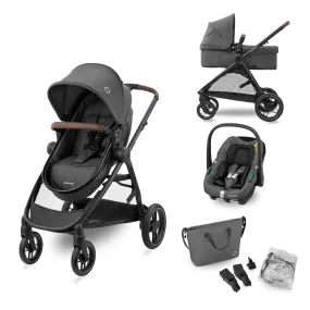 Zelia S Trio Stroller Dark Grey